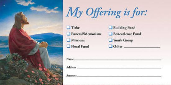 Picture of My Offering is for Offering Envelope