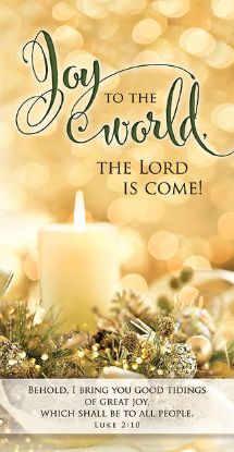 Picture of Joy to the World Christmas Offering Envelope