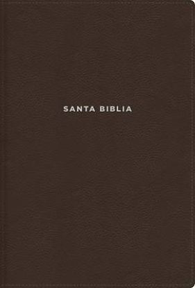 Picture of Nvi, Biblia de Estudio Actualizada, Texto Revisado 2022, Leathersoft, Café, Letra Grande, Interior a Color, Palabras de Jesús En Rojo, Con Índice
