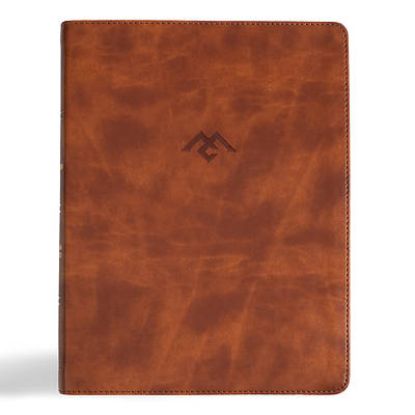 Picture of CSB Men of Character Bible, Revised and Updated, Brown Leathertouch