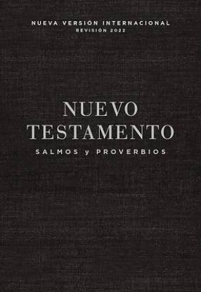 Picture of Nvi, Nuevo Testamento de Bolsillo, Con Salmos Y Proverbios, Tapa Rústica, Negro