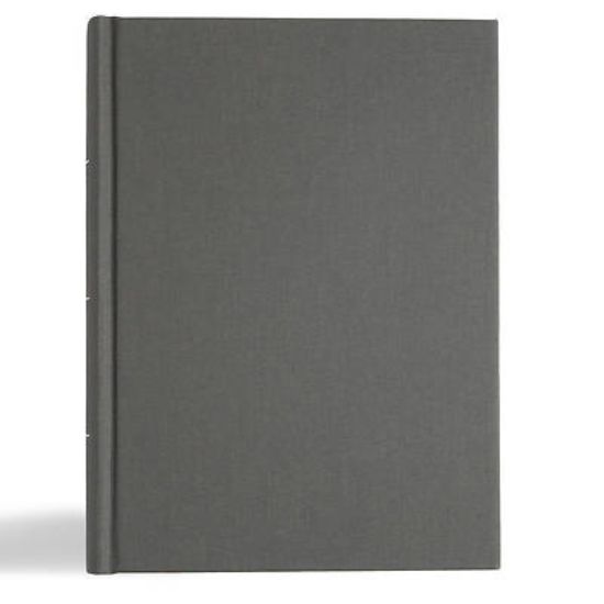 Picture of KJV Study Bible, Large Print Edition, Charcoal Cloth Over Board