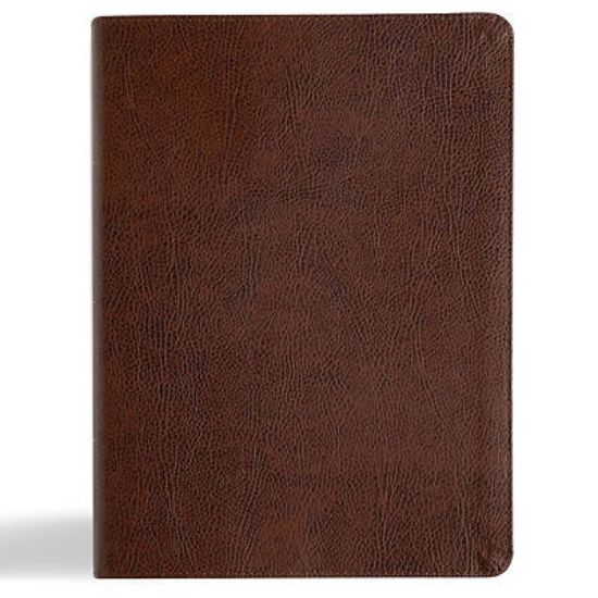 Picture of KJV Study Bible, Large Print Edition, Brown Bonded Leather
