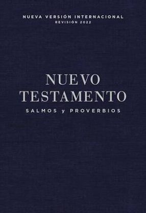 Picture of Nvi, Nuevo Testamento de Bolsillo, Con Salmos Y Proverbios, Tapa Rústica, Azul Añil