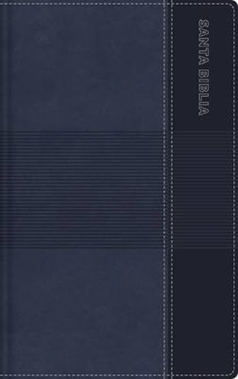 Picture of Reina-Valera 1960, Biblia de Estudio Para Jóvenes, Leathersoft, Azul, Comfort Print, Palabras de Jesús En Rojo
