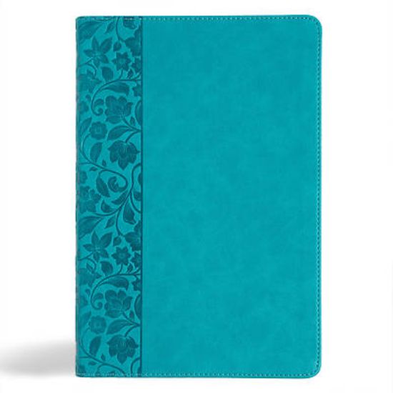 Picture of KJV Giant Print Reference Bible, Teal Leathertouch