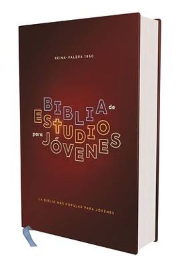 Picture of Reina-Valera 1960, Biblia de Estudio Para Jovenes, Tapa Dura, Roja, Comfort Print, Palabras de Jesus En Rojo