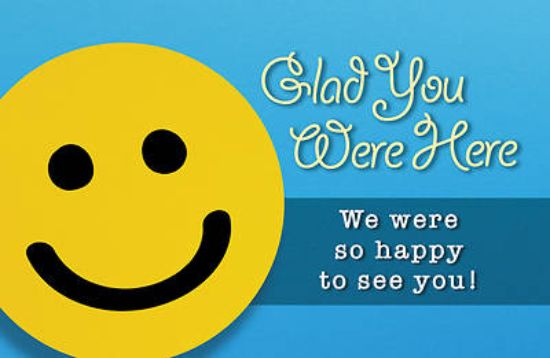 Picture of Kids Glad You Were Here Postcards