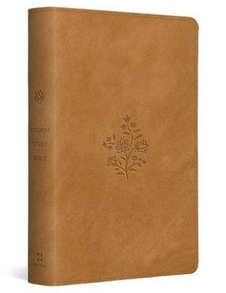 Picture of ESV Student Study Bible (Trutone, Nubuck Caramel, Wildflower Design)