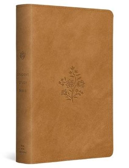 Picture of ESV Student Study Bible (Trutone, Nubuck Caramel, Wildflower Design)