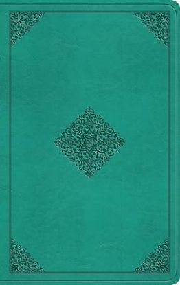 Picture of ESV Value Thinline Bible (Trutone, Teal, Ornament Design)