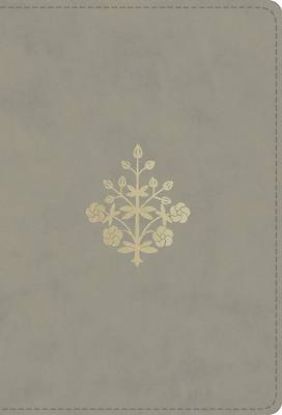 Picture of ESV Large Print Compact Bible, Red Letter (Trutone, Stone, Branch Design)
