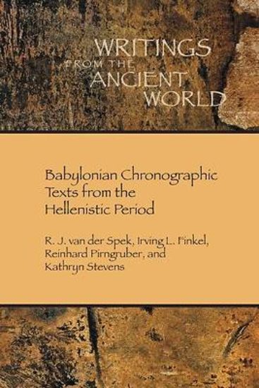 Picture of Babylonian Chronographic Texts from the Hellenistic Period