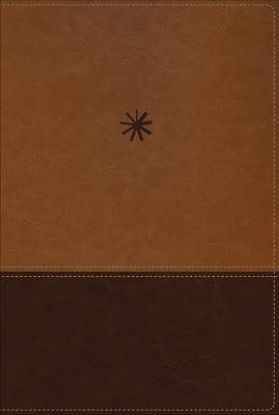 Picture of Nbla Biblia Cronologica de Estudio Interior a Cuatro Colores Leathersoft DOS Tonos Cafe Comfort Print