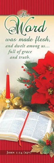 Picture of The Word Was Made Flesh Christmas Bookmark