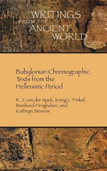 Picture of Babylonian Chronographic Texts from the Hellenistic Period