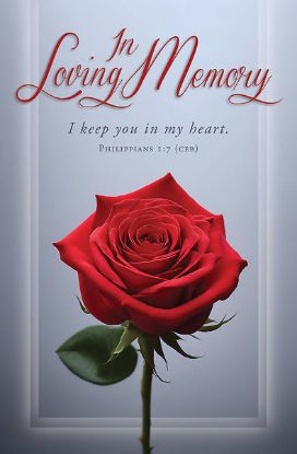 Picture of In Loving Memory Funeral Bulletin