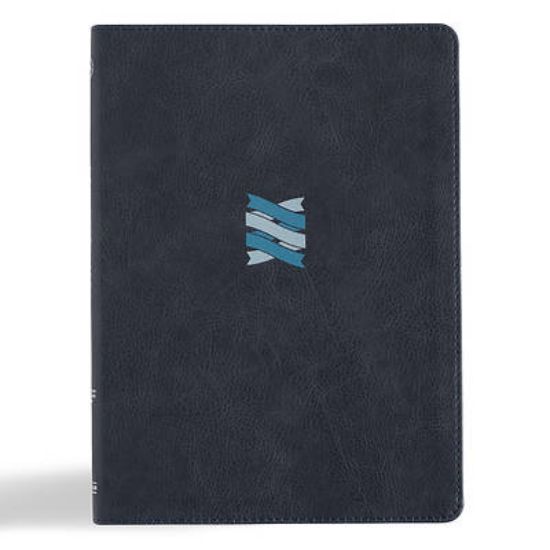 Picture of CSB Connecting Scripture New Testament, Slate Leathertouch