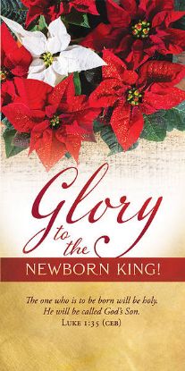 Picture of Glory to the Newborn King Christmas Off Envelope