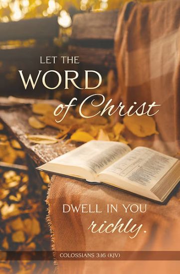 Picture of Let the Word of Christ Bulletin