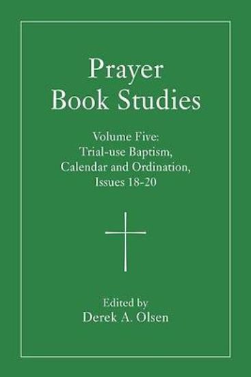 Picture of Prayer Book Studies Volume Five