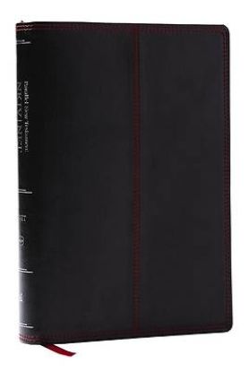 Picture of Nkjv-Net Parallel New Testament with Net Translators' Notes, Black Leathersoft, Red Letter, Comfort Print