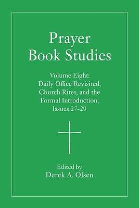 Picture of Prayer Book Studies Volume Eight