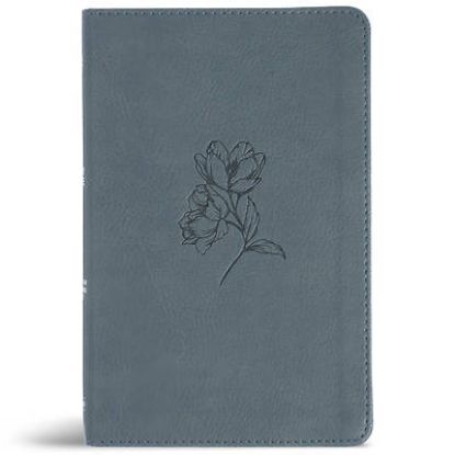 Picture of CSB Personal Size Bible, Digital Study Edition, Blue Leathertouch