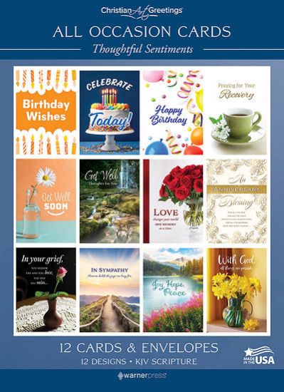 Picture of All Occasion Thoughtful Sentiments - Box of 12