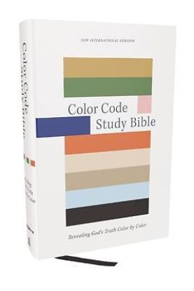 Picture of Color Code Study Bible, Revealing God's Truth Color by Color (Niv, Hardcover, Red Letter, Comfort Print)