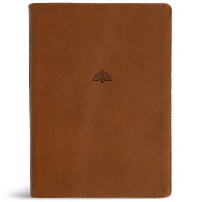 Picture of CSB Women's Study Bible, Saddle Brown Genuine Leather, Indexed