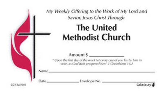Picture of UMC Single Fund Offering Envelope - Bulk Pack, Mini Size