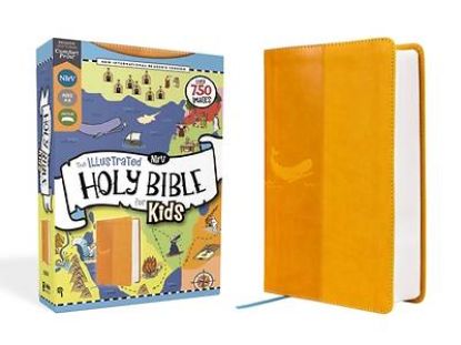 Picture of Nirv, the Illustrated Holy Bible for Kids, Leathersoft, Yellow, Full Color, Comfort Print