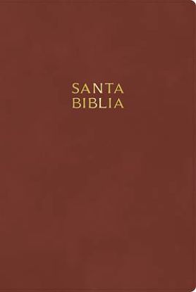 Picture of Rvr 1960 Biblia Letra Gigante, Café Madera, Símil Piel, Con Índice