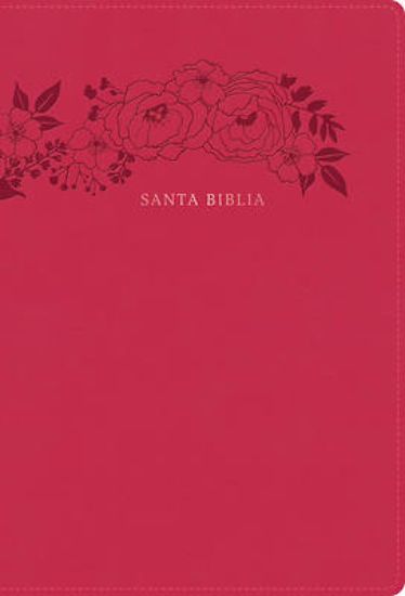Picture of Rvr 1960 Biblia Letra Supergigante, Floral, Símil Piel, Con Índice