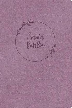 Picture of Rvr 1960 Biblia Letra Gigante, Rosa Perla, Símil Piel, Con Índice