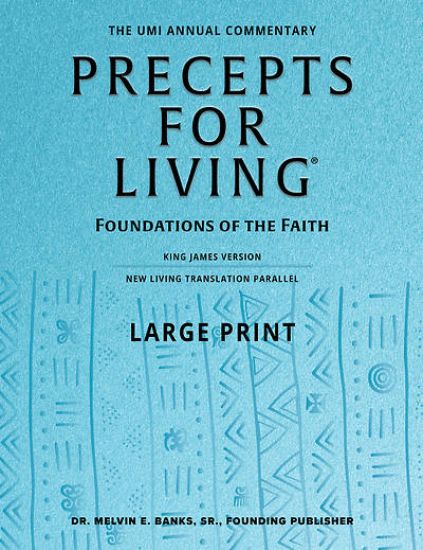 Picture of Precepts for Living Large Print 2025-2026