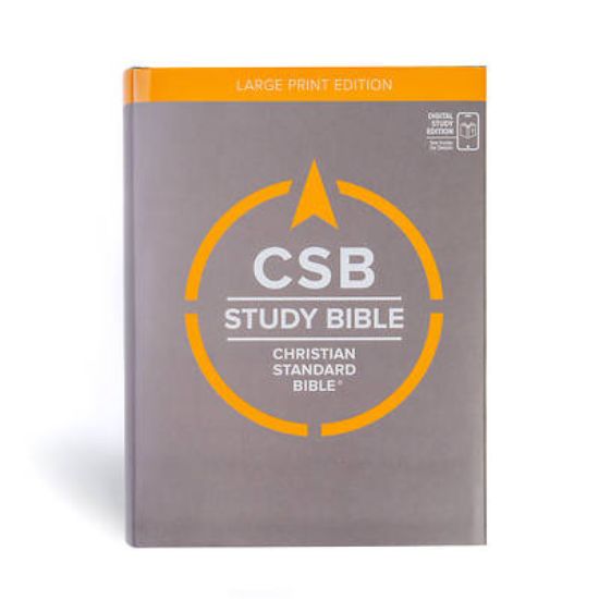 Picture of CSB Study Bible, Large Print, Digital Study Edition, Hardcover