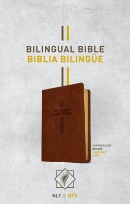 Picture of Bilingual Bible / Biblia Bilingue Nlt/Ntv (Leatherlike, Brown)