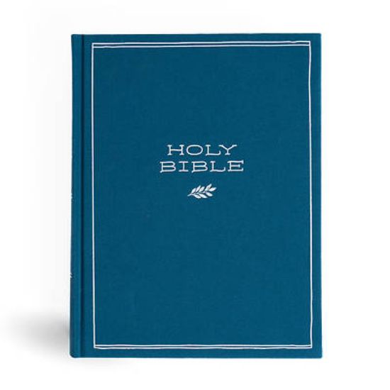 Picture of CSB Illustrator's Notetaking Bible, Large Print Edition, Deep Caribbean Blue Cloth Over Board