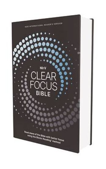 Picture of Nirv, Clear Focus Bible, Hardcover, Charcoal/Blue