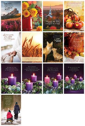 Picture of Word Alive! Weekly Bulletin Legal Size (Without Message) October - November - December Kit (Packages of 25)