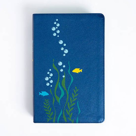 Picture of KJV Easy-For-Me Bible for Early Readers, Deep Blue Leathertouch