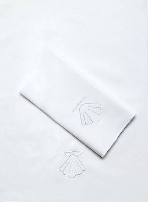 Picture of 100% Cotton Baptismal Towel with Shell - 4 Pack