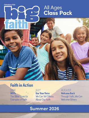 Picture of Cokesbury Kids Big Faith Summer 2026 All Ages Class Pack