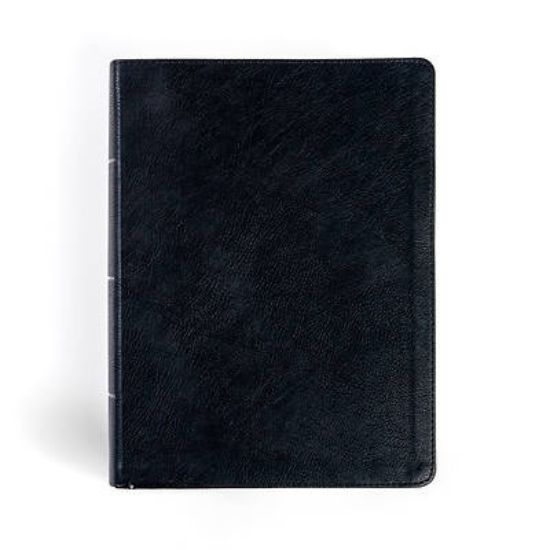 Picture of CSB Study Bible, Large Print, Digital Study Edition, Black Leathertouch