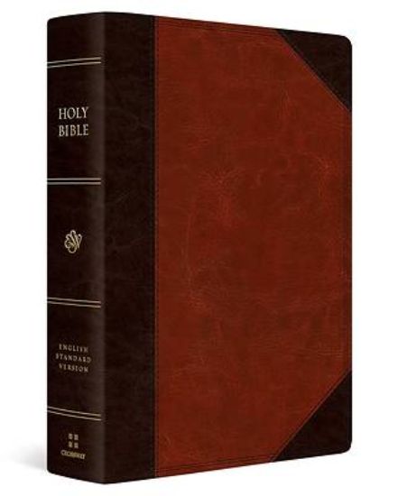 Picture of ESV Super Giant Print Bible (Trutone, Brown/Cordovan, Portfolio Design)