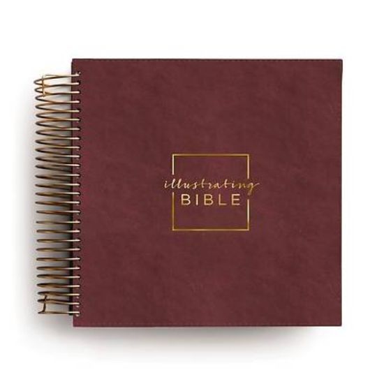 Picture of CSB Illustrating Bible - Cranberry