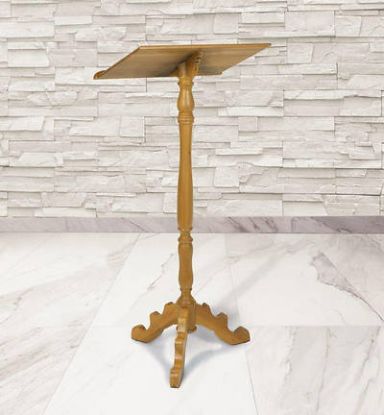 Picture of Portable Lectern - Pecan Stain