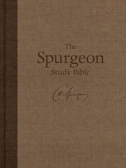 Picture of CSB Spurgeon Study Bible, Brown Hardcover